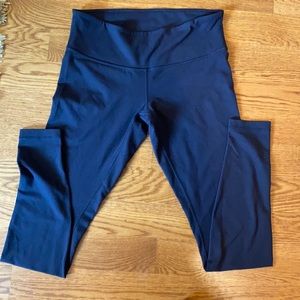 Lululemon navy yoga pants size 10